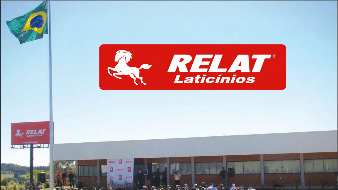 Evento em frente a uma unidade da Relat Laticínios, a empresa do grupo que transformou o soro do queijo em negócio. Fonte: Imagens divulgação.
